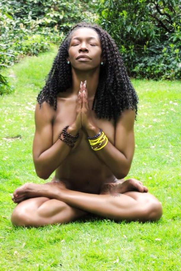 Naked Yoga goddess