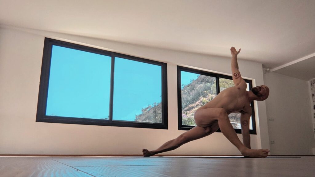 the bearded naked yogi